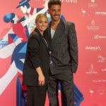 Erick Elías Instagram - Hoy presentamos en el @iaffm_official la película CUANDO DUERME CONMIGO. 💥 Look @louisvuitton Styling @karlaguindi ❤️ Miami, Florida