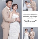 Ernest Prakasa Instagram - Siapa sangka ketika cinta suci mengikat 2 insan ini, yang terjadi kemudian adalah punchline. 🤫 Gimana ya jelasinnya, tonton ke bioskop aja deh sekarang. #Jesedef #JatuhCintaSepertidiFilmFilm #KehilanganWarnaHidup