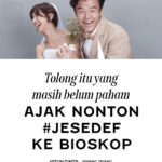 Ernest Prakasa Instagram - Siapa sangka ketika cinta suci mengikat 2 insan ini, yang terjadi kemudian adalah punchline. 🤫 Gimana ya jelasinnya, tonton ke bioskop aja deh sekarang. #Jesedef #JatuhCintaSepertidiFilmFilm #KehilanganWarnaHidup