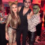 Esha Deol Instagram - Last week all of us actually took our Halloween avatars seriously 🤩 my brother @abhaydeol & I decided to go all out 🤟🏻 it was so much fun @suzkr thank you for a fantastic evening! @farahkhanali dancing with you was the highlight of the night we really got that groove on girl 🫶🏼 @tinadehal @orry1 🤗♥️ My HMU @tulsi5solanki @fatima_dsouza #halloween #halloweenmakeup #party #halloweenparty #mumbai #funnight #friends #family #gratitude ♥️🧿