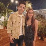 Esha Deol Instagram - With my squad.. a lovely chilled out evening ♥️🧿🫶🏼🤗♥️ @abhaydeol @ahana_deol_vohra @tinadehal @tusshark89 @itszayedkhan @neranee @kkapadias @avani.rai @smriti_khanna @mistergautam @fitnesswithsatya @neha_tanna_joshi #vaibhavvohra #mybirthday #party #aboutlastnight #rooftop #chillvibes #friends #family #gratitude ♥️🧿