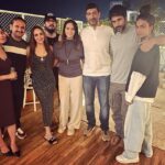 Esha Deol Instagram - With my squad.. a lovely chilled out evening ♥️🧿🫶🏼🤗♥️ @abhaydeol @ahana_deol_vohra @tinadehal @tusshark89 @itszayedkhan @neranee @kkapadias @avani.rai @smriti_khanna @mistergautam @fitnesswithsatya @neha_tanna_joshi #vaibhavvohra #mybirthday #party #aboutlastnight #rooftop #chillvibes #friends #family #gratitude ♥️🧿