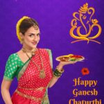 Esha Deol Instagram - May Lord Ganesha’s blessings guide us towards new beginnings, and illuminate our lives with Wisdom, Success, and Good Fortune 🧿 Happy Ganesh Chaturthi 🌺🙏🏼 🌺 #EshaDeolxVenkys#GaneshChaturthi#VenkysGaneshChaturthi#EshaDeol#GanpatiBappaMorya#FestivalJoy#DivineCelebrations #Ganeshotsav#BlessingsOnReels #GaneshFestival#CelebrityBlessings #Reels #TrendingReels #ReelItFeelIt #Gratitude 🧿♥️
