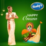 Esha Deol Instagram - As the first day of Onam dawns may it usher in a season of Joy, Peace and Prosperity. Wish you a blessed Onam 🙏🏼 @venkysuttarafoods #edt #eshadeolxvenkys #onam #brandambassador #festival #onam2023 #onamcelebration #onamfestival #onamspecial #loveit #foodlove #southindianlook #white #venkyschicken #esha #trending #gratitude ♥️🧿