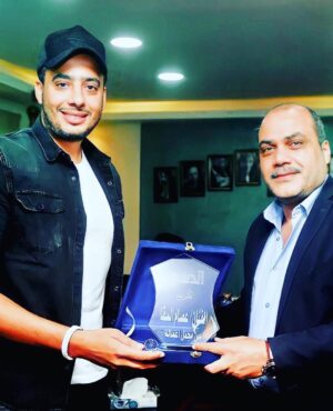 Essam Elsakka Instagram - شكرا جريدة الدستور علي الندوة والتكريم 🙏🏻❤️#الدستور #عصام_السقا