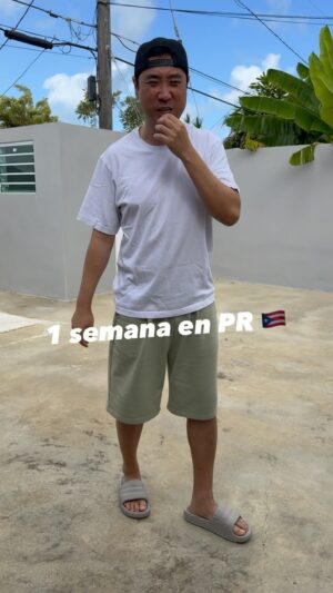 Esteban Ahn Instagram - Tras 1 semana en Puerto Rico 🇵🇷😂