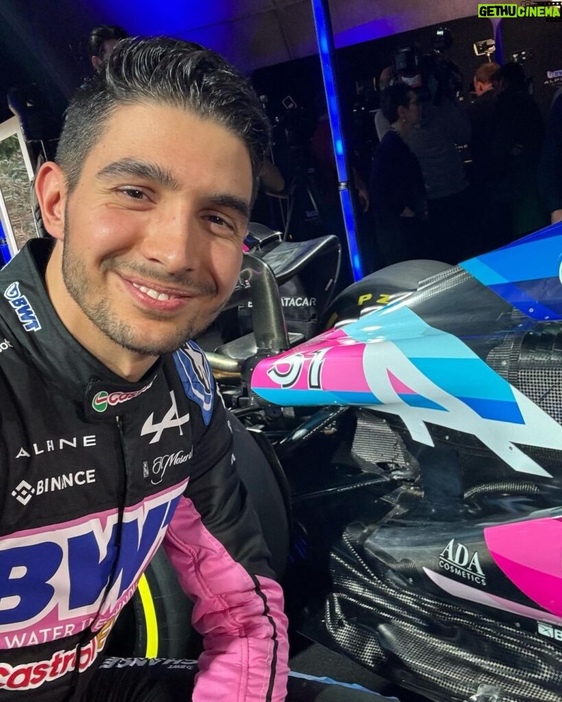 Esteban Ocon Instagram - hello 2024 🤩 whaddya think? Enstone, Oxfordshire