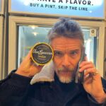Ethan Hawke Instagram - I have a short and SWEET cameo in #GlassOnion. So I had to call @RianCJohnson and tell him about this new ice cream flavor at my local shop. The movie is now streaming on Netflix.