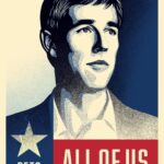 Ethan Hawke Instagram - Happy Birthday, @BetoORourke… and welcome to the 50 and older club! I’ve gotten to know Beto over the years and we have spoken extensively about all sorts of things. It’s clear he is an ethical person, and he inhabits a sincere desire to be a true public servant. I sure would love to call him Governor of my birth state of Texas in 43 days. #BetoForAll Art by Shepherd Fairey (@ObeyGiant).