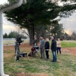 Ethan Hawke Instagram - Hello from the set of our new film Wildcat - it’s about the turbulent life & work of Flannery O'Connor. The cast and crew is killer, let’s hope I don’t blow it. Starring: @maya_hawke, @itsmelauralinney, @philipettinger, @rafaelcasal, @stevezahn, Cooper Hoffman, @willafitz, @alessandro.nivola, @vincentdonofrio