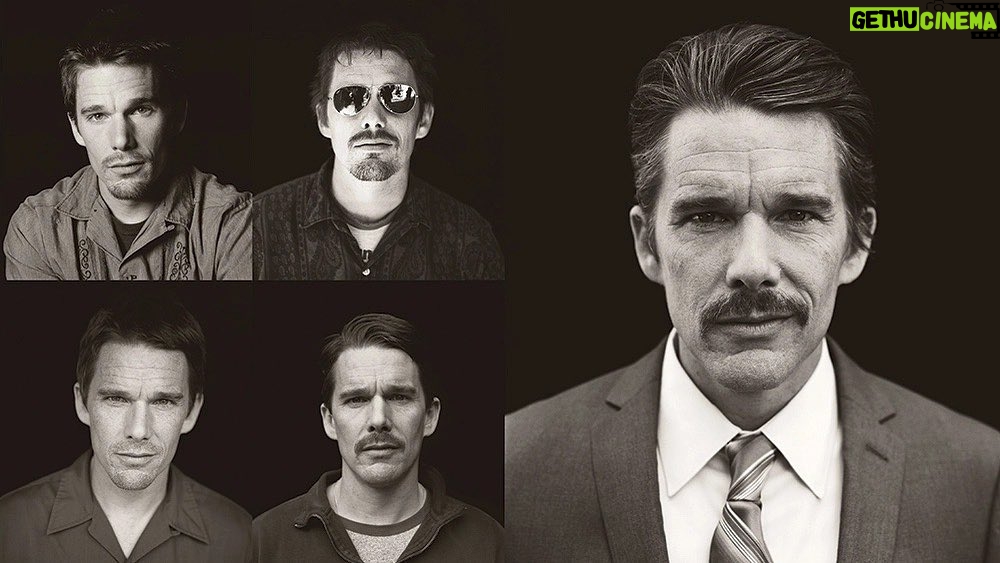 Ethan Hawke Instagram - The many faces of Mason Sr. 10 years ago, we wrapped production on Boyhood, one of the most profound projects I’ve ever been a part of. Will Manhood ever come…?? #RichardLinklater @ellarcoltrane.ks @patriciaarquette @ll.l_lll.l