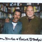 Ethan Hawke Instagram - Visited the @criterioncollection closet with @vincentdonofrio and didn’t leave empty handed. Thank you for having us!