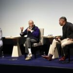 Ethan Hawke Instagram - RUSTIN, starring Colman Domingo and directed by George C. Wolfe, tells the story of Bayard Rustin, the man behind the March on Washington. It was an honor to moderate a Q&A with Colman and George and to watch the film alongside them and the cast. Make sure to stream it on Netflix.