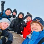 Ethan Payne Instagram - spontaneous summit of Snowdon ✅ @gymshark beanie keeping me extra warm, what an absolutely corking trip with the boys 🏔️🥾☺️ #ad Snowdon Summit