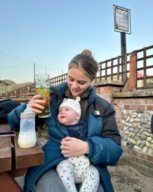 Ethan Payne Instagram - our first trip away, saw some seals, drank some pints, jumped out a few trees and loved every moment 🌳🦭🍺