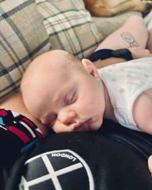 Ethan Payne Instagram - 2 months old already, love you forever my g 🫒❤️