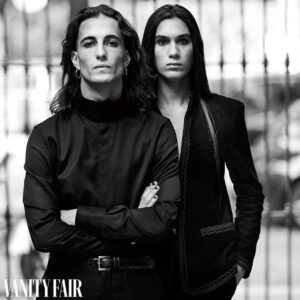 Ethan Torchio Instagram - Brothers in music @maneskinofficial x @vanityfairitalia @maxvadukul
