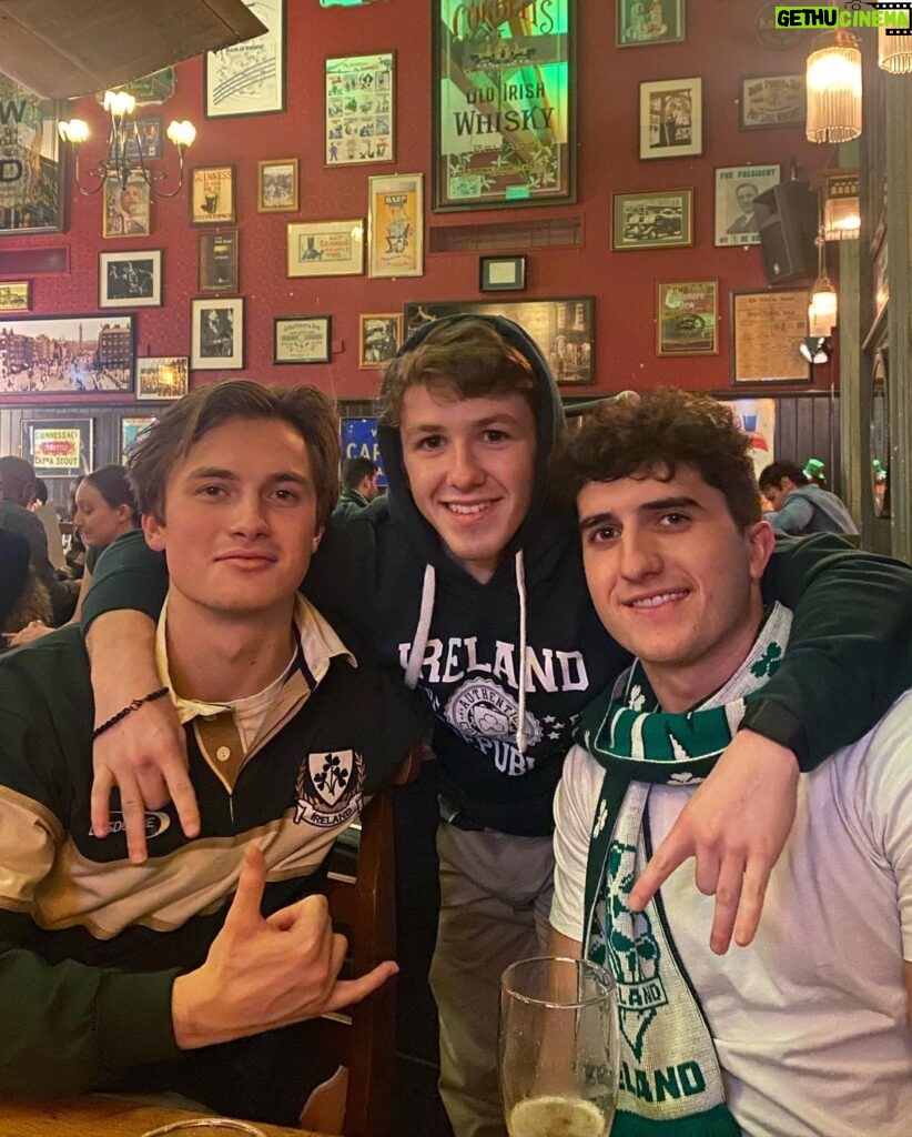 Ethan Wacker Instagram - Pushing my luck ☘️ Dublin, Ireland