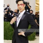 Eugene Lee Yang Instagram - #metgala hair by @daviddanggg makeup by @vanmakeupnyc nails by @sojinails necklace by @ericksonbeamon vintage tuxedo by @dior @hedislimane shoes by @jimmychoo special thanks to @derekblasberg @nickbrown @voguemagazine & @metmuseum The Metropolitan Museum of Art, New York