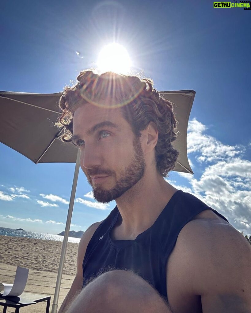 Eugenio Siller Instagram - "Learn to be quiet enough to hear the genuine within yourself so that you can hear it in others." Los Cabos Mexico