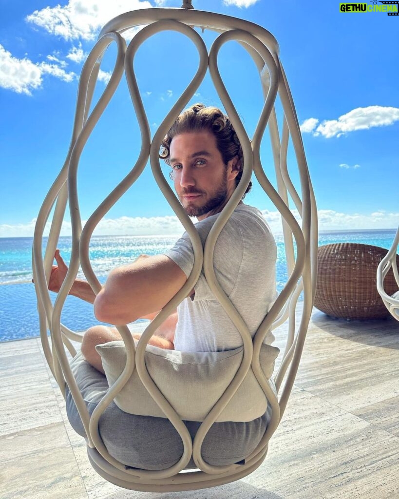 Eugenio Siller Instagram - Floating on cloud nine … ⛅ @solazresortloscabos Solaz, A Luxury Collection Resort, Los Cabos