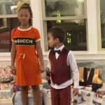 Eva Marcille Instagram - Christmas Party fun☃️ Mikey was determined to wear his bowtie.