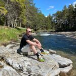 Eve Instagram - #hubby #hendrix #nature #happiness Linn of Dee