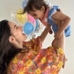 Evelyn Sharma Instagram - My big girl is 2!!! 🤩🥳 you’re everything and more we could have ever wished for, my beautiful daughter 💖 this is by far our happiest Diwali ever! 🎊 #happydiwali #twoyearsold #babygirl #happybirthday