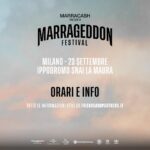 Fabio Bartolo Rizzo Instagram - ⚠️INFO UTILI PER MILANO⚠️ In questo post troverete orari ingressi, orari della line up musicale e mezzi di trasporto pubblico per arrivare all’Ippodromo il 23 settembre a Milano. Vi invitiamo a leggere con attenzione. A partire da mercoledì 13 settembre verranno comunicate tutte le info relative agli ingressi. Se avete domande che non hanno ricevuto risposta tramite questo post, scriveteci nei commenti o nei DM della pagina del Marrageddon Festival. Tutte le info le trovate anche sul sito di @friendsandpartners #Marrageddon