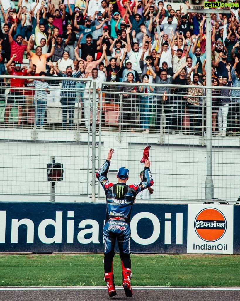 Fabio Quartararo Instagram - Hard Work Pays Off !!!! Back to the podium ! Great weekend in India 🇮🇳 Buddh International Circuit