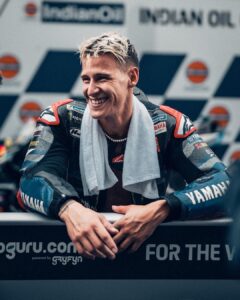 Fabio Quartararo Instagram - Hard Work Pays Off !!!! Back to the podium ! Great weekend in India 🇮🇳 Buddh International Circuit
