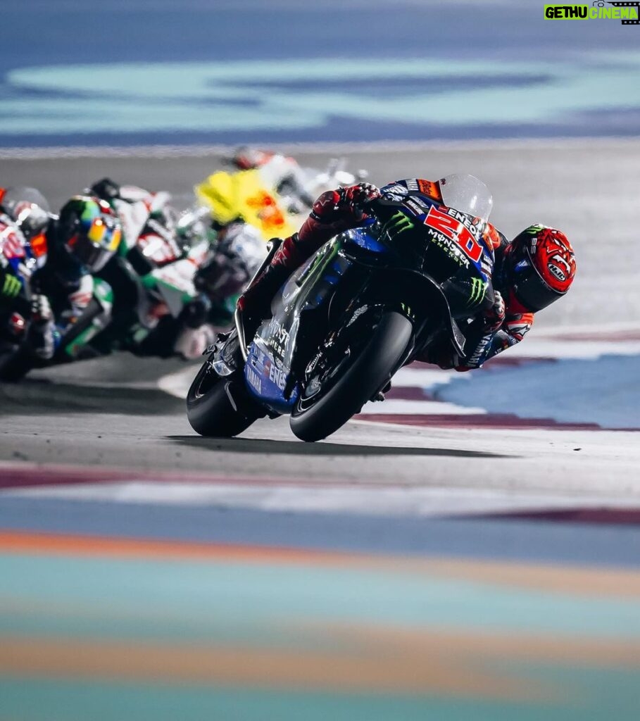 Fabio Quartararo Instagram - P11 yesterday. Some days off to think about the next race and work to find our way highest in the standing 🇶🇦🏁