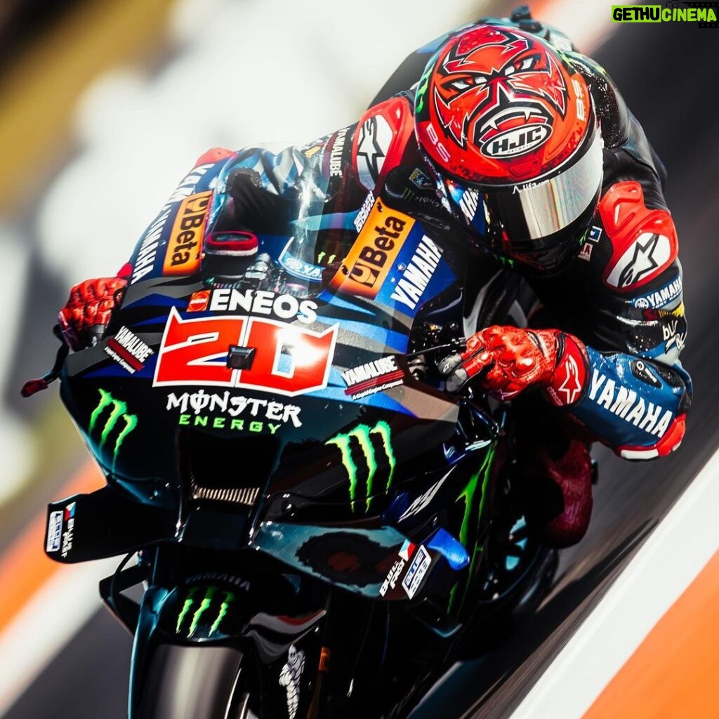 Fabio Quartararo Instagram - Yesterday was tough… Fever killed me the last 2 days. I tried to race but couldn’t really focus. After some medicine feeling better today and tomorrow is gonna be super important day for us. Circuit Ricardo Tormo