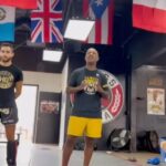 Fabrício Werdum Instagram - Vcs não tem noção como é bom ouvir palavras como essas do melhor treinador de #mma do mundo! Muito obrigado Mestre! @kingsmma_hb E ficar como um exemplo para meus parceiros de treino! Oss! Heeeeyyy Não sou fruta PERO te QUIEROOO! ❤️