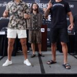 Fabrício Werdum Instagram - Main Event Media Day Faceoffs! @werdum vs @juniorcigano #gamebredbareknucklemma Tickets are on SALE! Link in bio to purchase yours 🎟️ 🗓️ Friday, September 8th 🎟️ Ticket link in bio 🏟️ VyStar Veterans Memorial Arena 📍 Jacksonville, FL