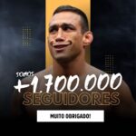 Fabrício Werdum Instagram - Em 25 dias 100 mil seguidores! Muito obrigado dos nossos! Heeeeyyy O que vcs querem ver mais no meu insta? 1 dia a dia 2 Quem sou eu 3 Nada! Muito obrigado!