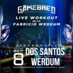 Fabrício Werdum Instagram - Join us today, LIVE at 1:30pm PST on @GamebredBareknuckleMMA YouTube channel for an exclusive look at Fabricio Werdum’s open workout session! Direct from the renowned Wildcard Boxing Gym in Los Angeles, California. Witness the training of a champion up close 👊🩸