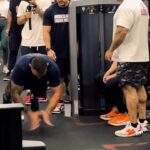 Fabrício Werdum Instagram - NUNCA FAÇA FLEXÕES EM UMA ACADEMIA QUE TEM MAIS DE 100 APARELHOS, E MUITO MENOS NA FRENTE DO DONO DA ACADEMIA 😅😅😅 @correabodybuilder