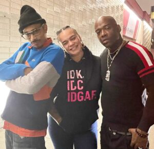 Faith Evans Instagram - Popped up like toast on my homegirl @tippinwittiny & my folks @thereallayziebone @treachtribe
