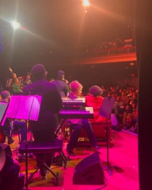 Faith Evans Instagram - What an absolute pleasure it was to honor THEE Maestro @officialtwinkieclark & see vocal mutha @karenclarksheard  @kierrasheard @icanonlybetiffy @cjay_alexander @damiensneed .. thanks for having me be a part @townhallnyc @718melina