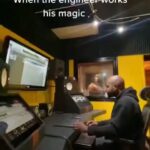 Faith Evans Instagram - 😂😂 @bennybriggs1 @dayru Posted @withregram • @sotrecordingstudios When the engineer works his magic 🪄 #recordingstudio #studioengineer #grammynominatedengineer #studiosession #sot #sonsofthunder