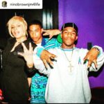 Faith Evans Instagram - Posted @withregram • @ninobrownjm4life #TBT.. So many good memories/moments when i look back at this pic @therealfaithevans #BlakeC my nigga #YoungNino #Mafia4life #BrickCity #25yrsplusfriendship #ShitBiggerThanNinoBrown Been throwing up that M since I don't know when #Mafia