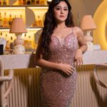 Falaq Naaz Instagram - At peace… AND ON FIRE🔥🔥🔥 . . Outfit-: @__madeforher__ styling-: @purvabansal5 Makeup : @vanshikhachanglanimua Hair :@blush_on_by_shrutishah @lavish_beauties_by_lavanya Photography : @portraitsbymayur @perfectlypixelized03 Jewellery: @itahdnura Managed By : @trending_influencers Location-: @craycraftmumbai X @rainmakerconsults . . #falaqnaaz #womaniya #falaqkifauj #falaqian #bbott2 #explore #picoftheday #ootd #shimmer #styling