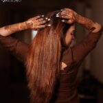 Farina Azad Instagram - Brown 🤎 Brown is the color of our earth , grounding us and reminding us the connection to nature Outfit @muchlovestore Mehandi @mehandistudiomadurai @raabi_mehndi_madurai Photography @jaihindh_photography Nails @lagom_salons