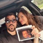 Felipe Ribeiro Instagram - acordamos mamãe com café na cama e tiramos nossa primeira selfie 😍🫶🏽 vem Domdom