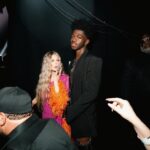 Fergie Instagram - Reflecting back on this magical day and how much it meant to me. What a lucky girl I am to be able to wear those clothes and feel the high vibration of the people that were there in that room that night. I will never forget it. Again, thank you Jack Harlow. ✨✨ 📸 @taylorkahan