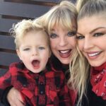 Fergie Instagram - Thank you @bepterri for being my mommy and #axljack for letting me be your mommy.♥️♥️