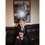 Fergie Instagram - #tbt our first creative meeting in NYC, then on set for #YouAlreadyKnow 🖤🖤 happy birthday darling gio!! So proud of working with such a creative genius, love you 💋💋🎈🎈