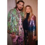 Fergie Instagram - a few more #momsnightout Monday memories 💋💋 #StyledByB Nails: @cndworld H&MU: @ronitshapow Jacket & Pants: @officiallibertine