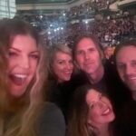 Fergie Instagram - girl at the rock show 2023